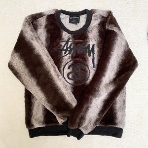Vintage Fuzzy Stussy jumper
